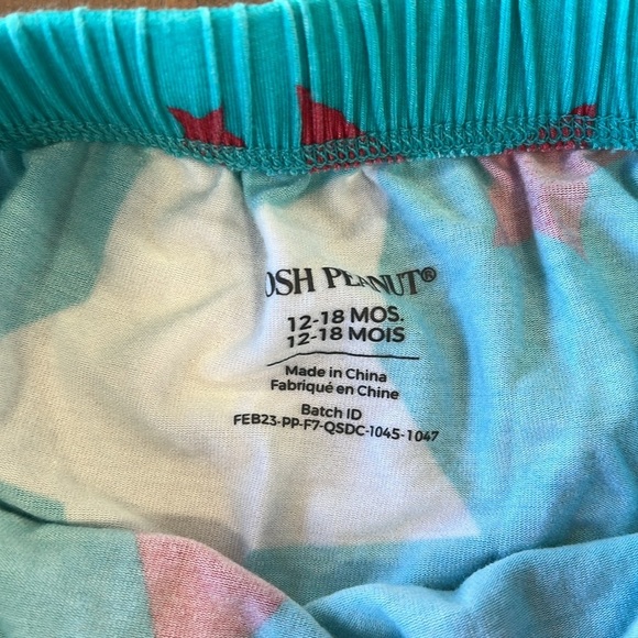 Posh Peanut bamboo teal Star Patterned Diaper Cover bloomers shorties - Picture 2 of 4